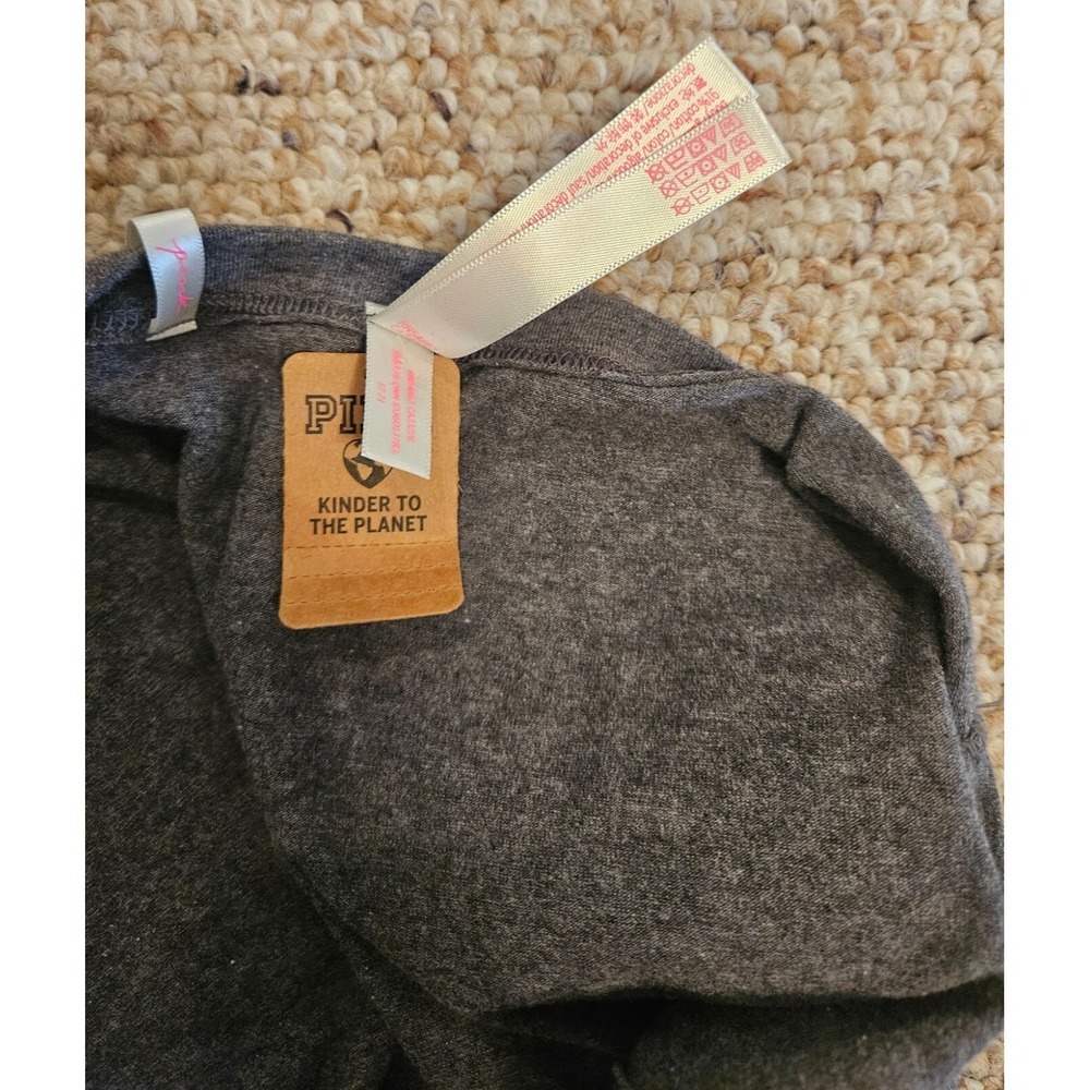 VICTORIA SECRETS Lucky‎ Clover Novelty Boy Shorts Underwear Gray Cheeky Panties - Picture 9 of 11